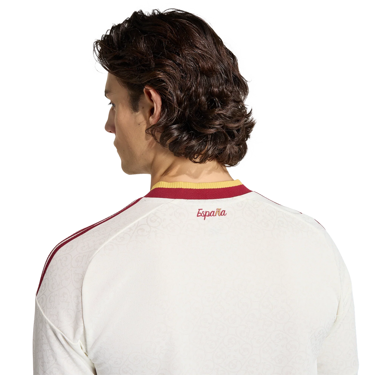 Camiseta de España 2026 segunda equipación para hombre manga larga