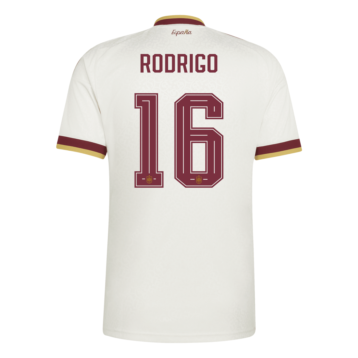 Camiseta Hombre Segunda Equipación Mundial 2026 - Rodrigo - 16