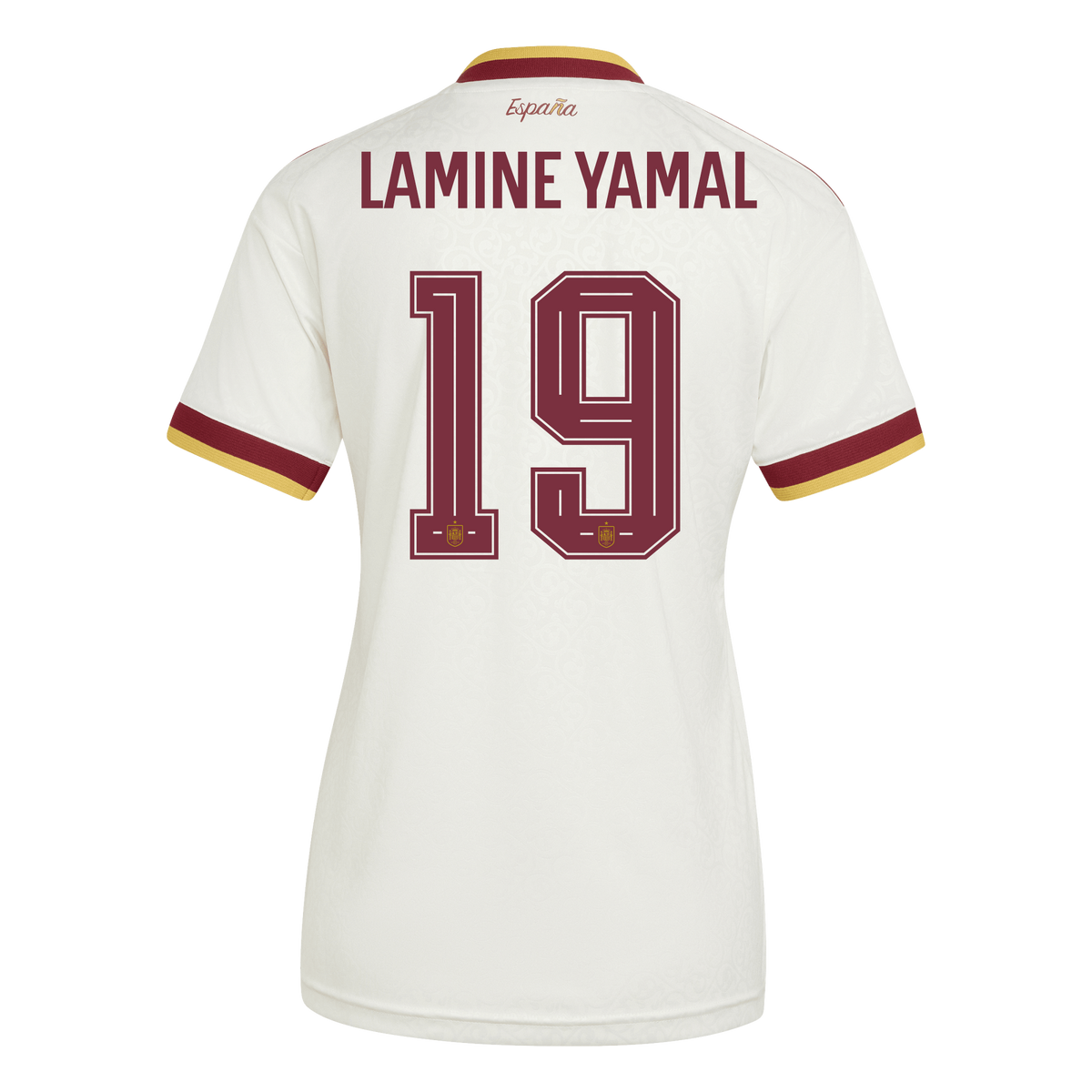 Camiseta Mujer Segunda Equipación Mundial 2026 - Lamine Yamal - 19
