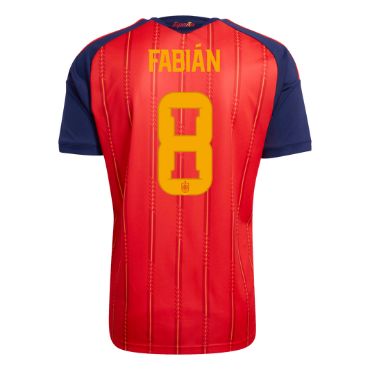 Camiseta Hombre Primera Equipación Mundial 2026 Authentic - Fabián - 8