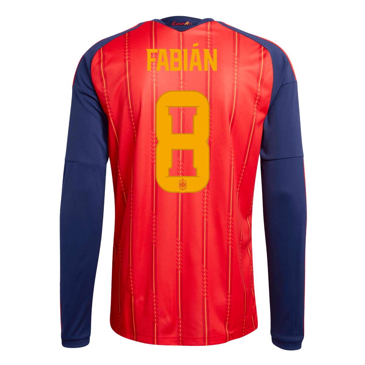 Camiseta Hombre Primera Equipación Mundial 2026 Manga Larga - Fabián - 8