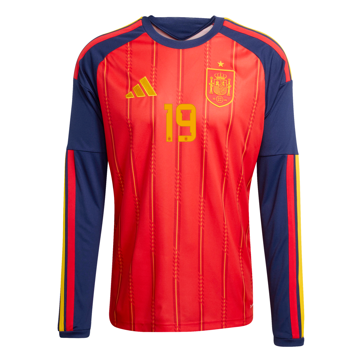 Camiseta Hombre Primera Equipación Mundial 2026 Manga Larga - Lamine Yamal - 19