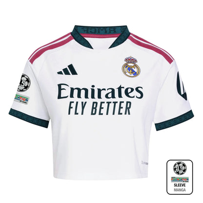 Cropped Real Madrid 26/27 Primera Equipación | Mujer