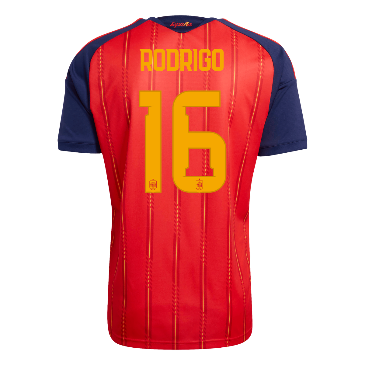 Camiseta Hombre Primera Equipación Mundial 2026 - Rodrigo - 16