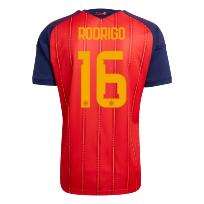 Camiseta Hombre Primera Equipación Mundial 2026 - Rodrigo - 16