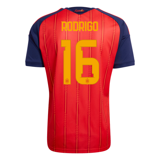 Camiseta Hombre Primera Equipación Mundial 2026 - Rodrigo - 16