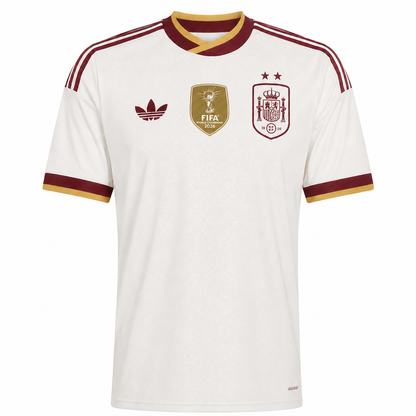 Camiseta Campeones del Mundo Selección Española 2026 Segunda Equipación | Niño